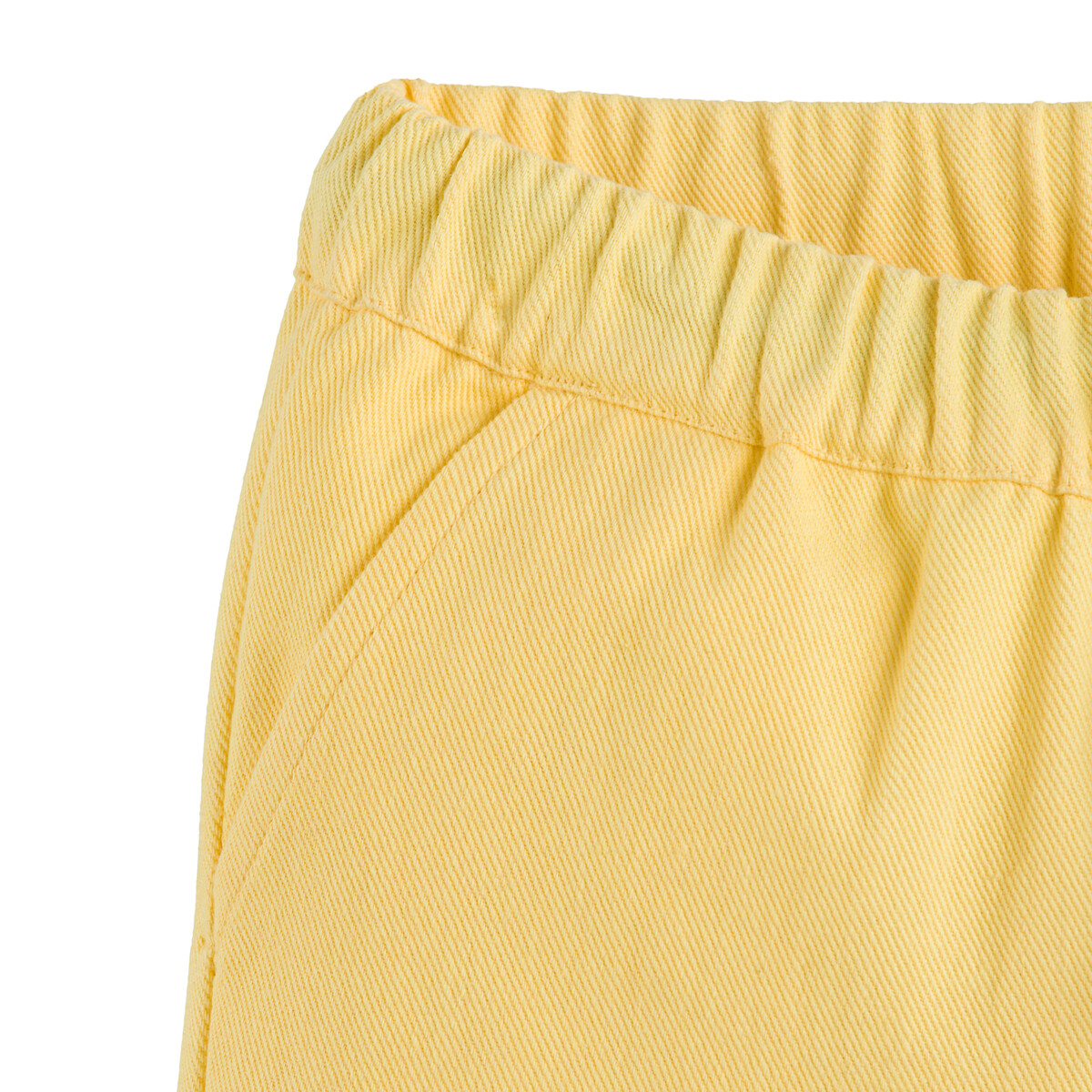 Шорты-бермуды Из холщовой ткани 10 желтый LaRedoute, размер 10 - фото 3