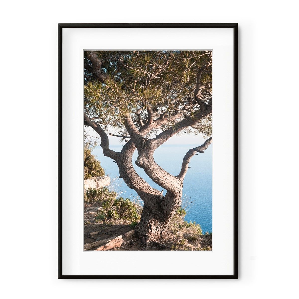 Photographie Encadrée - Route de crètes
