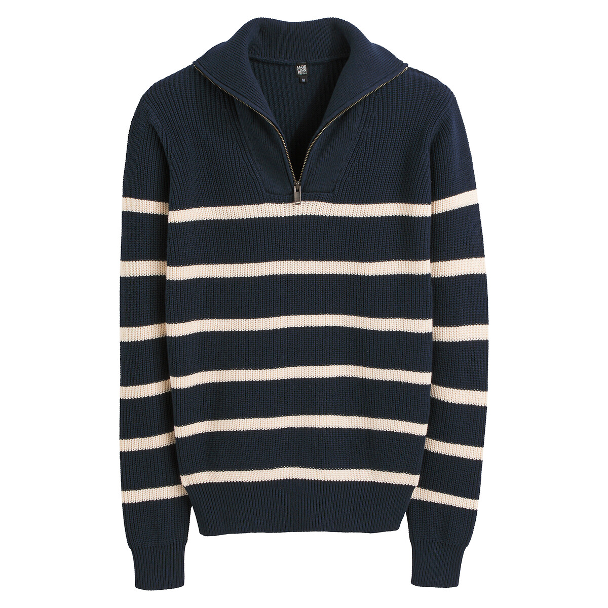 Пуловер с воротником-стойкой из тонкого трикотажа  XXL синий LaRedoute, размер XXL - фото 5