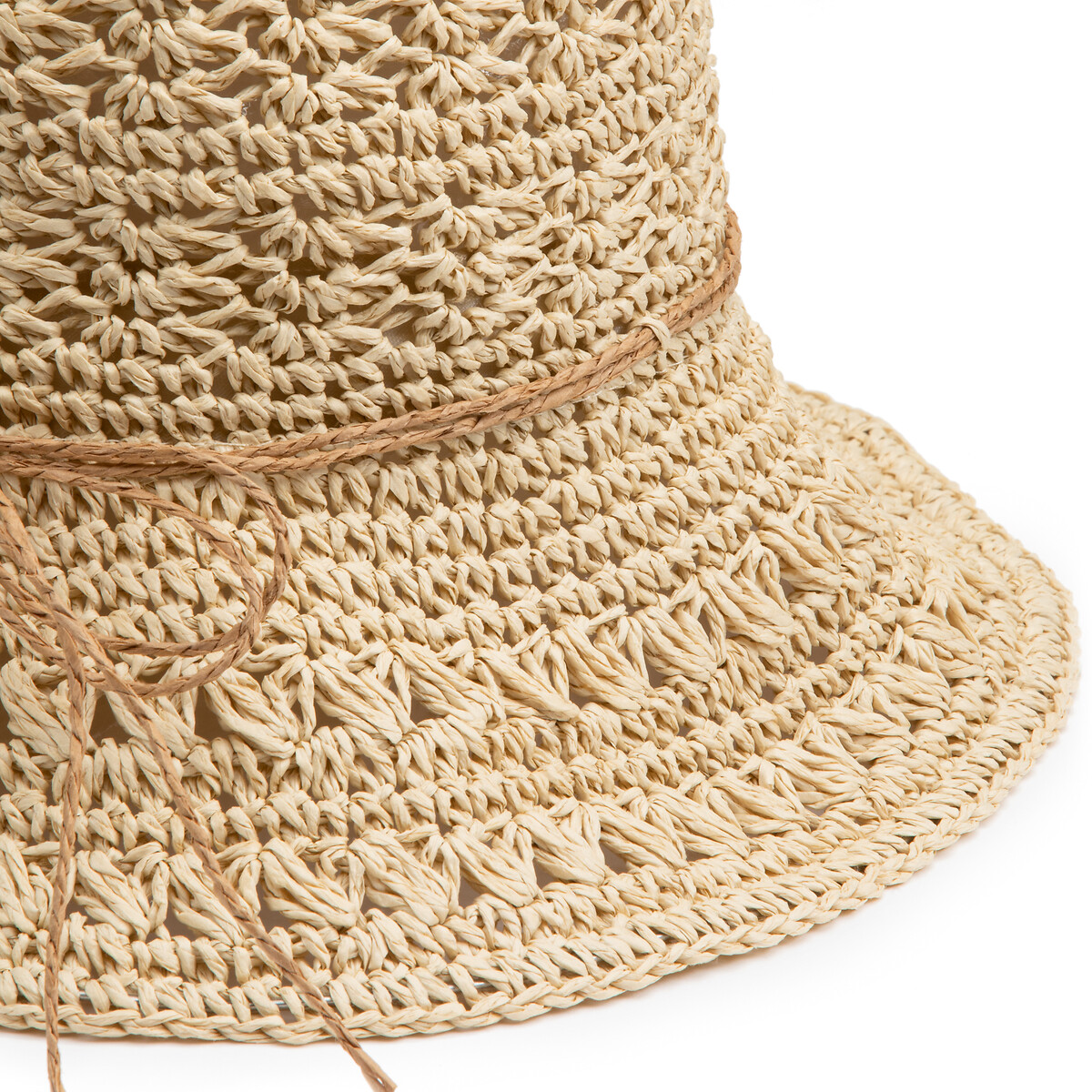 Шляпа-колокол La Redoute UNI бежевый LaRedoute, размер UNI - фото 2