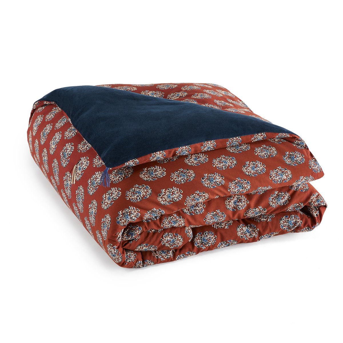 Одеяло Из велюра Lasya 230 x 250 см оранжевый