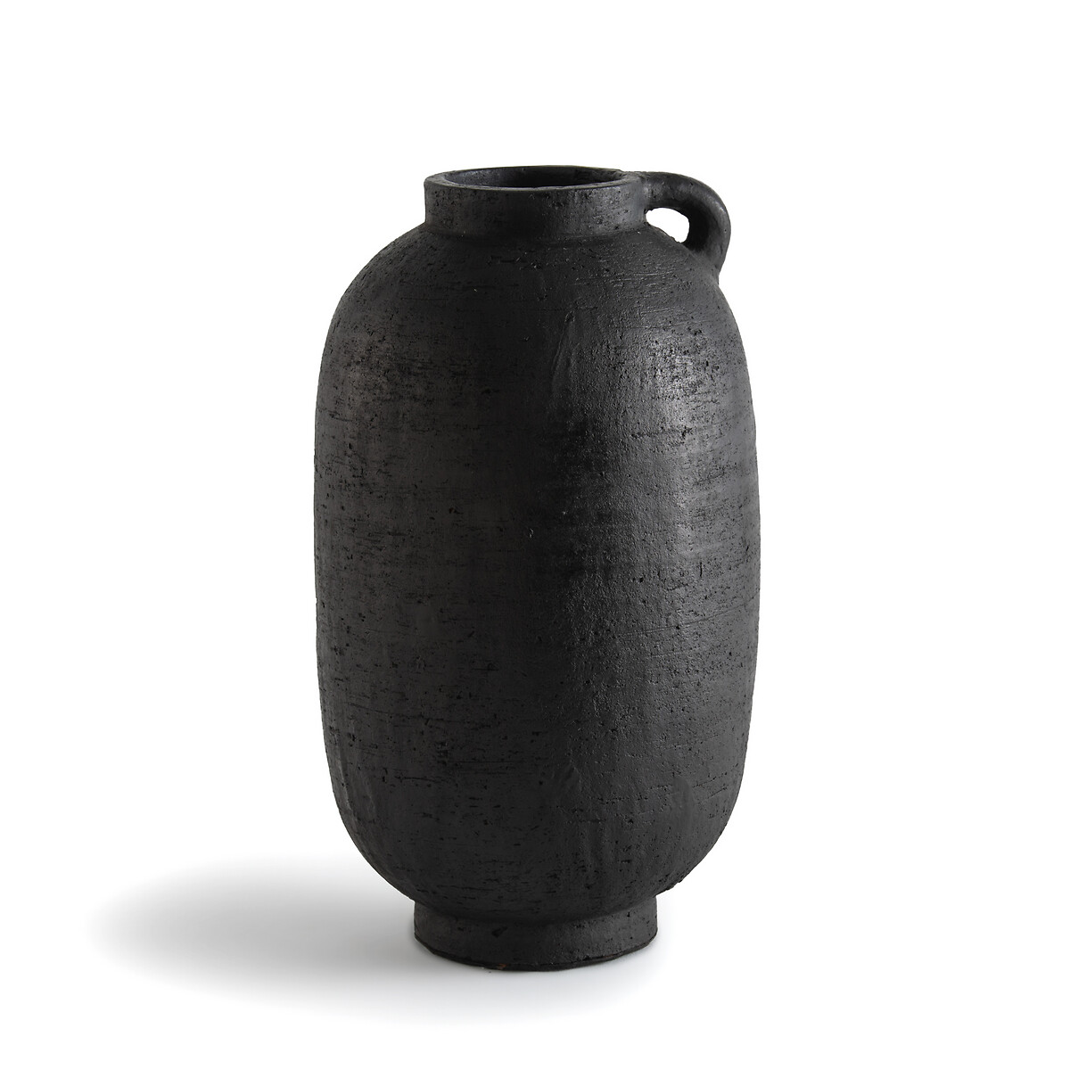 Ваза LaRedoute Декоративная из керамики В36 см Sira единый размер черный