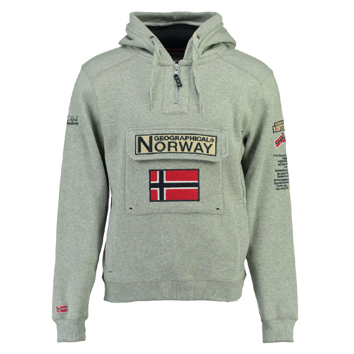 фото Свитшот с капюшоном geographical norway