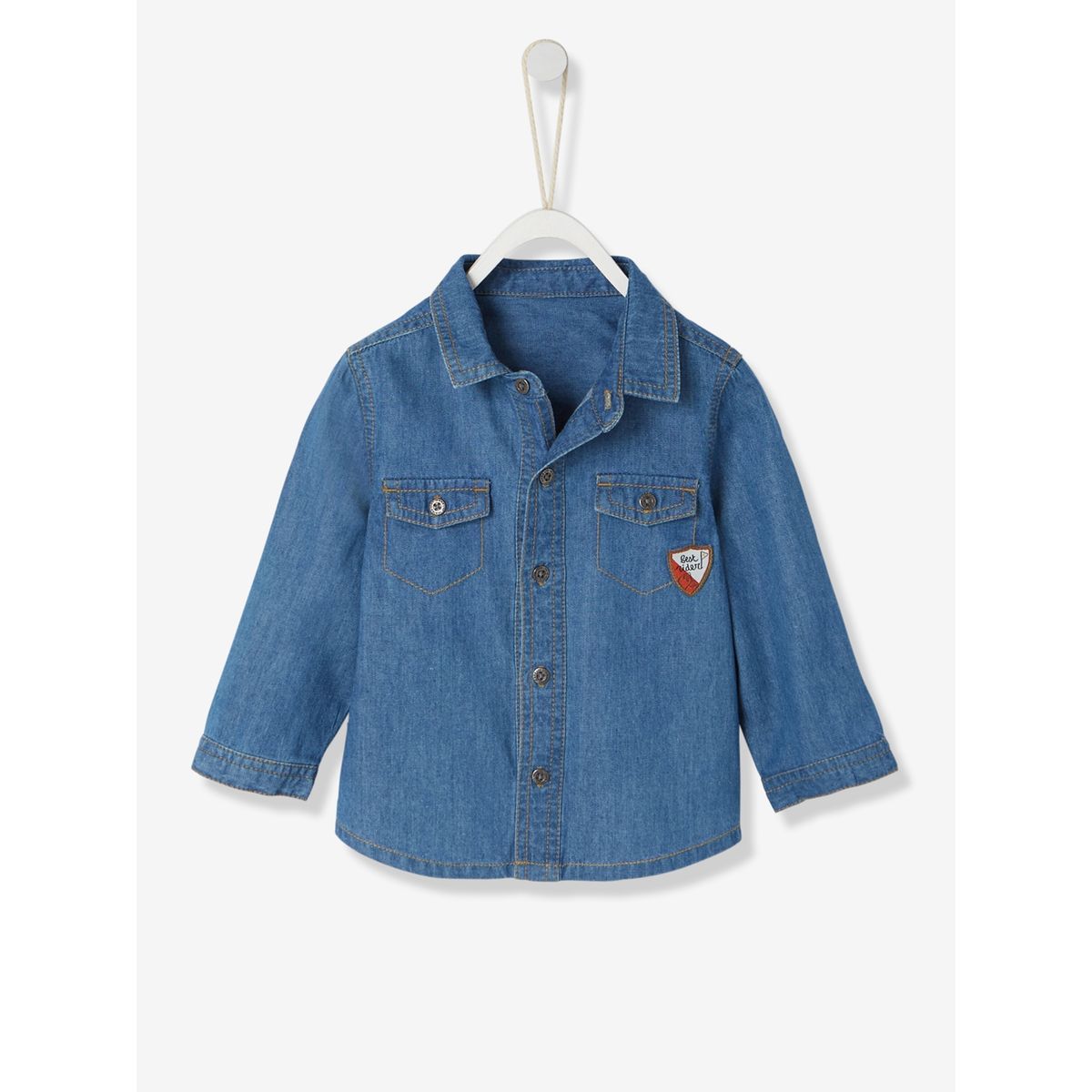Chemise en jean bébé garçon