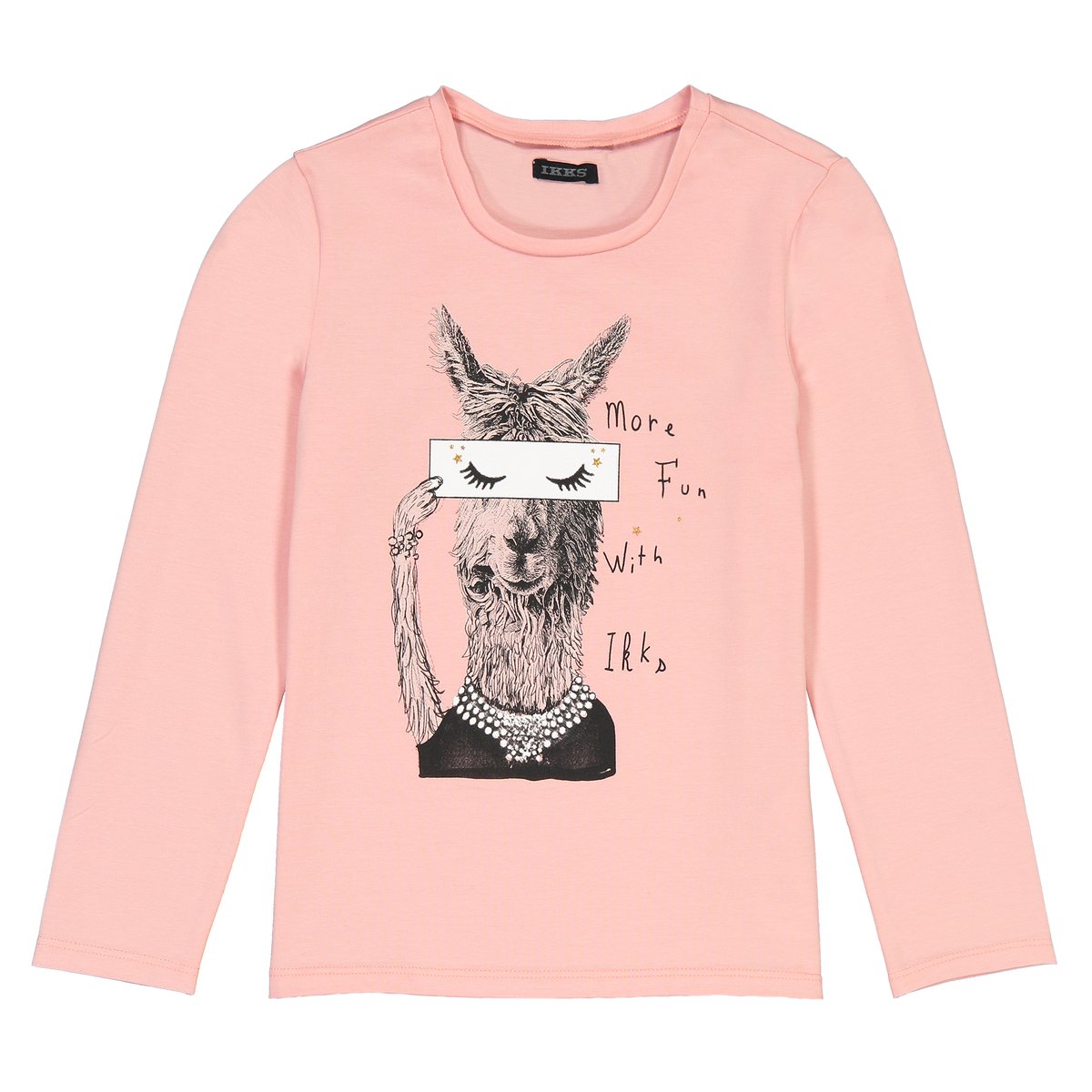 

Футболка La Redoute, Розовый, С длинными рукавами - лет 12 розовый