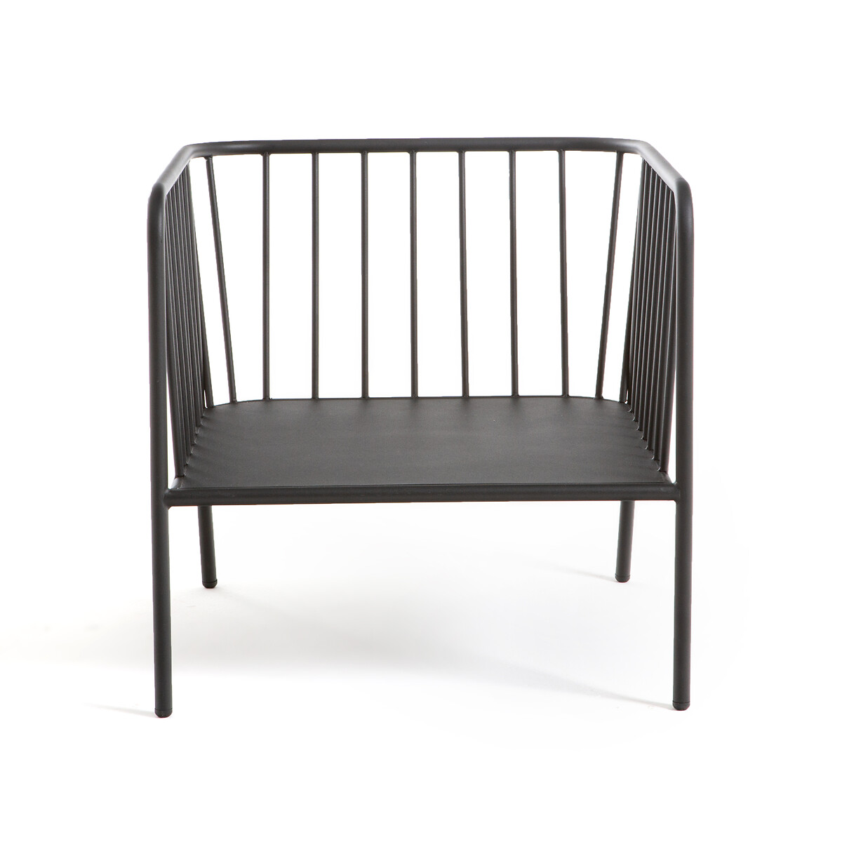 Кресло LaRedoute Садовое из металла Elisa единый размер черный - фото 3