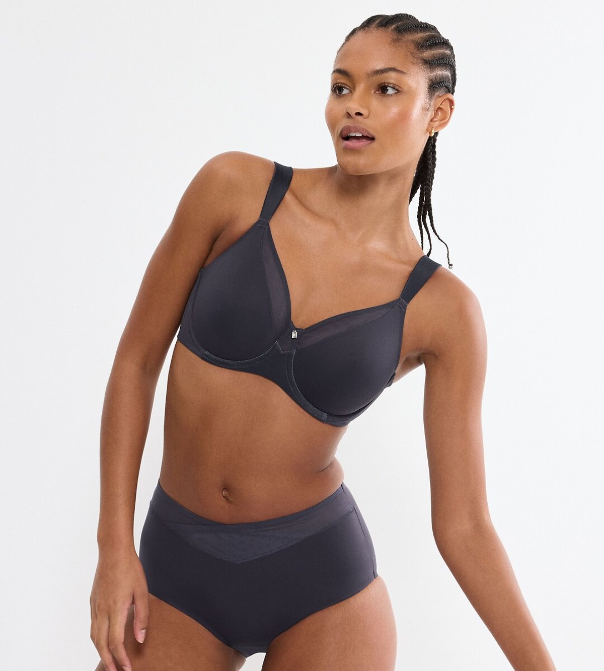 Бюстгальтер с плотной чашкой True Shape Sensation Тру Шейп Сенсейшн 110 D (FR) - 95 D (RUS) серый