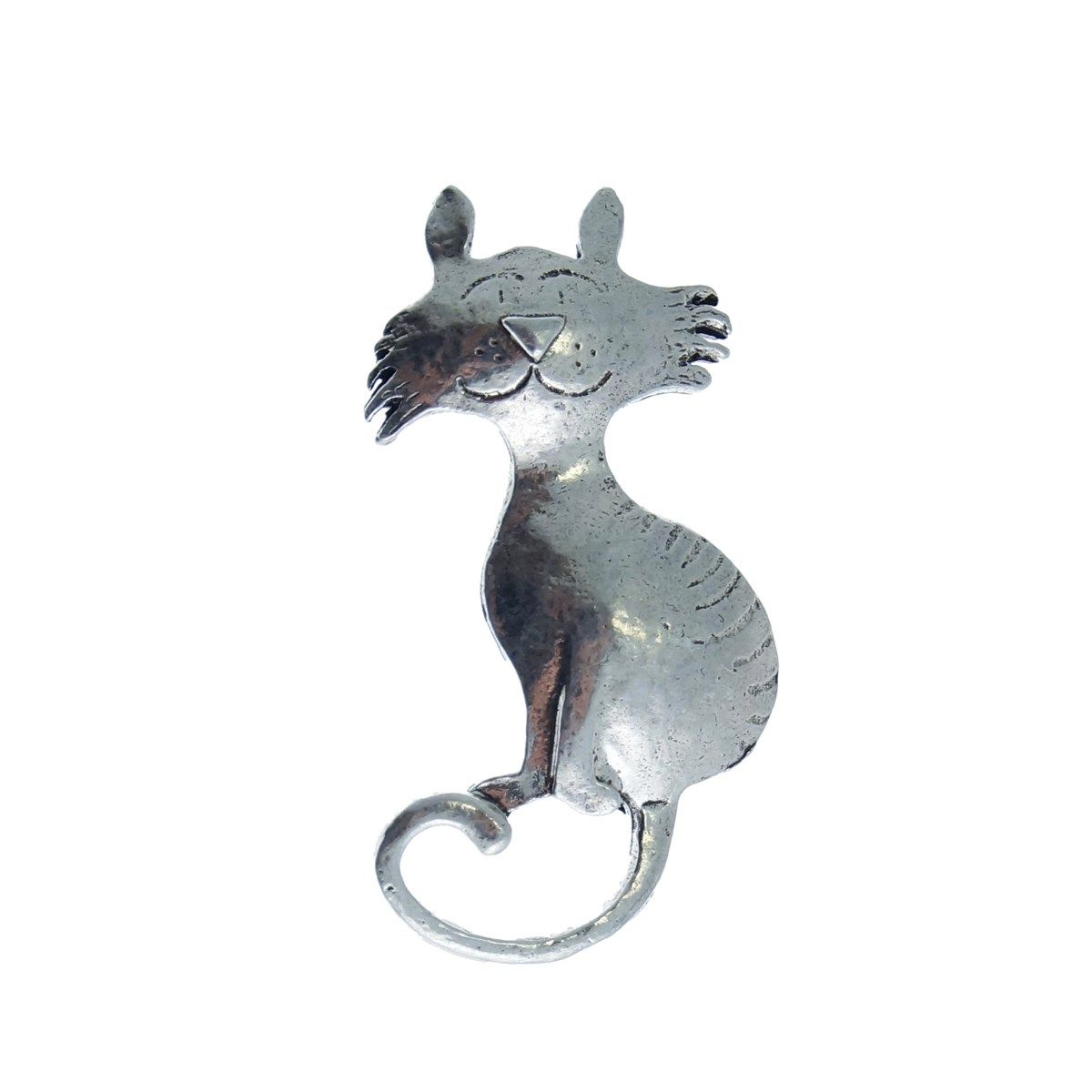 Broche chat Rieur