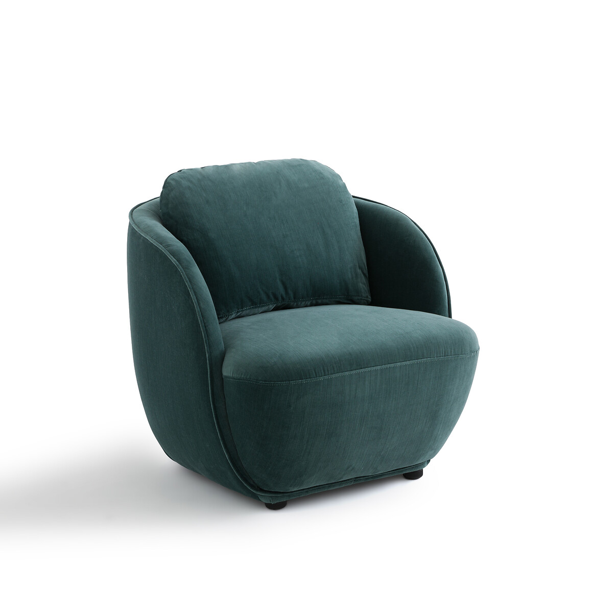 Кресло-шар Из велюра Alpine единый размер зеленый