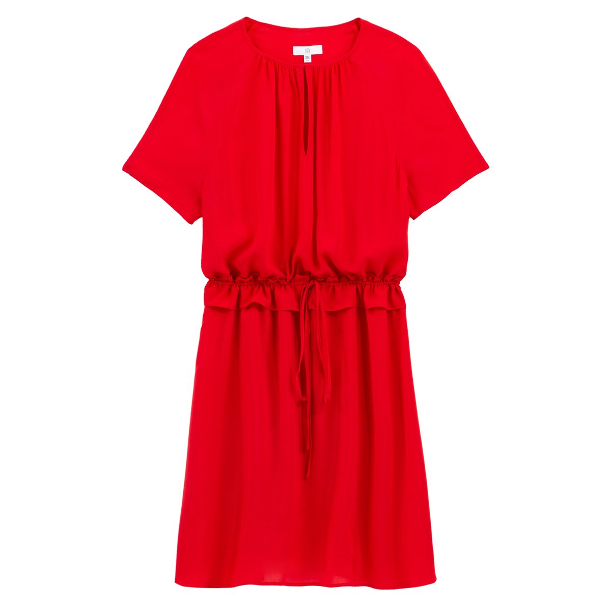 Платье La Redoute С коротким рукавом 42 (FR) - 48 (RUS) красный, размер 42 (FR) - 48 (RUS) С коротким рукавом 42 (FR) - 48 (RUS) красный - фото 5