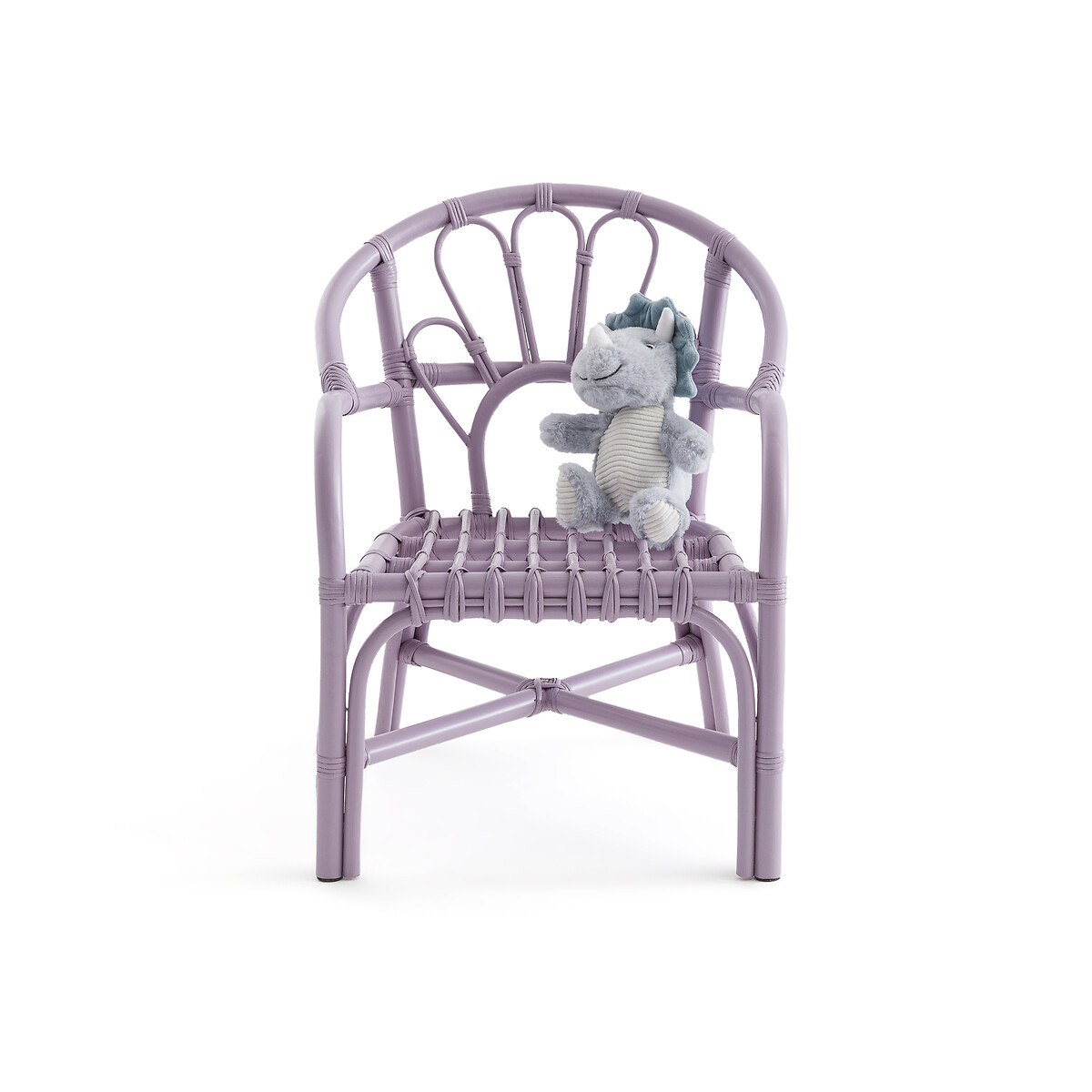 Детское кресло из ротанга Roxana  единый размер фиолетовый LaRedoute - фото 2