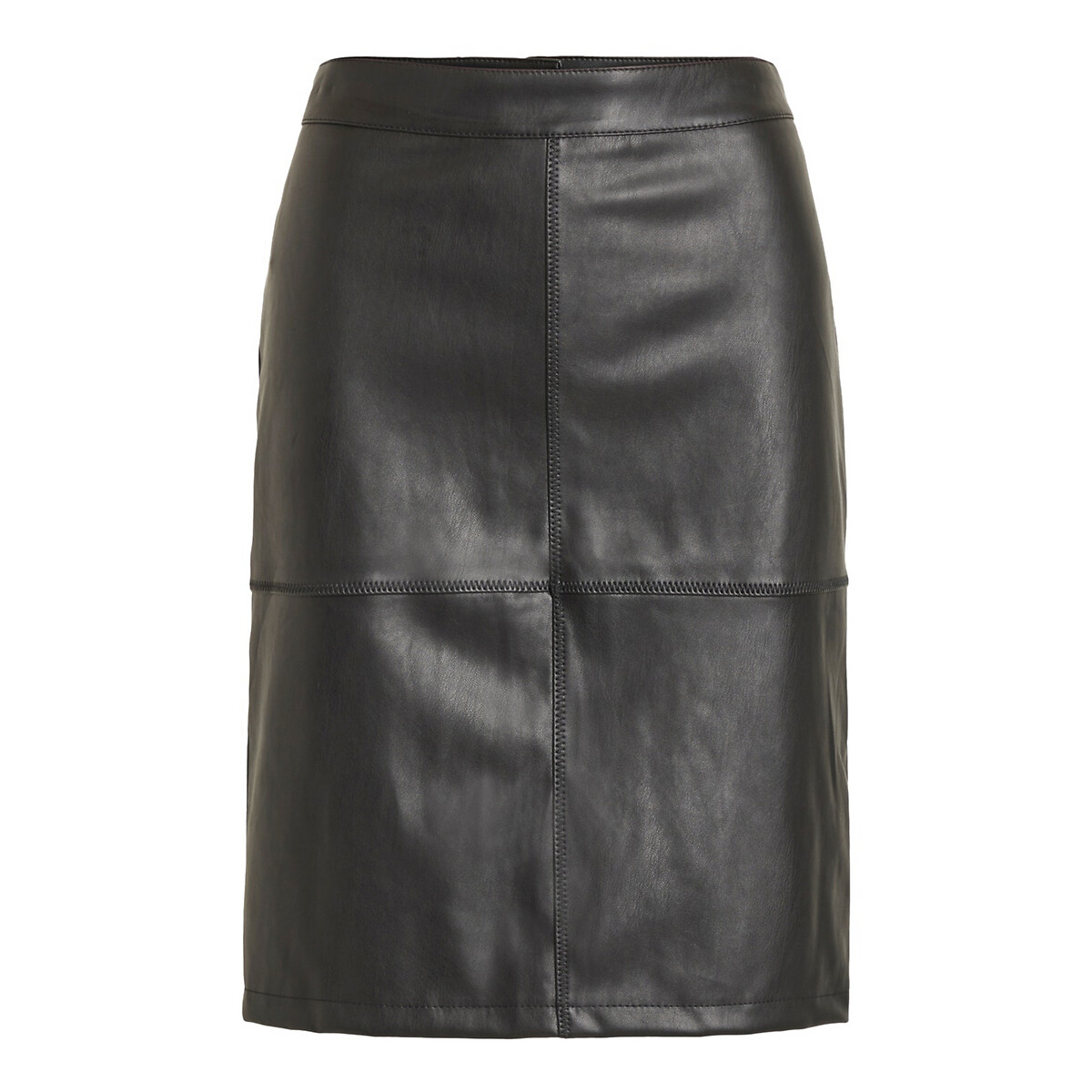 Юбка-карандаш La Redoute С разрезом Vipen Skirt S черный, размер S - фото 3