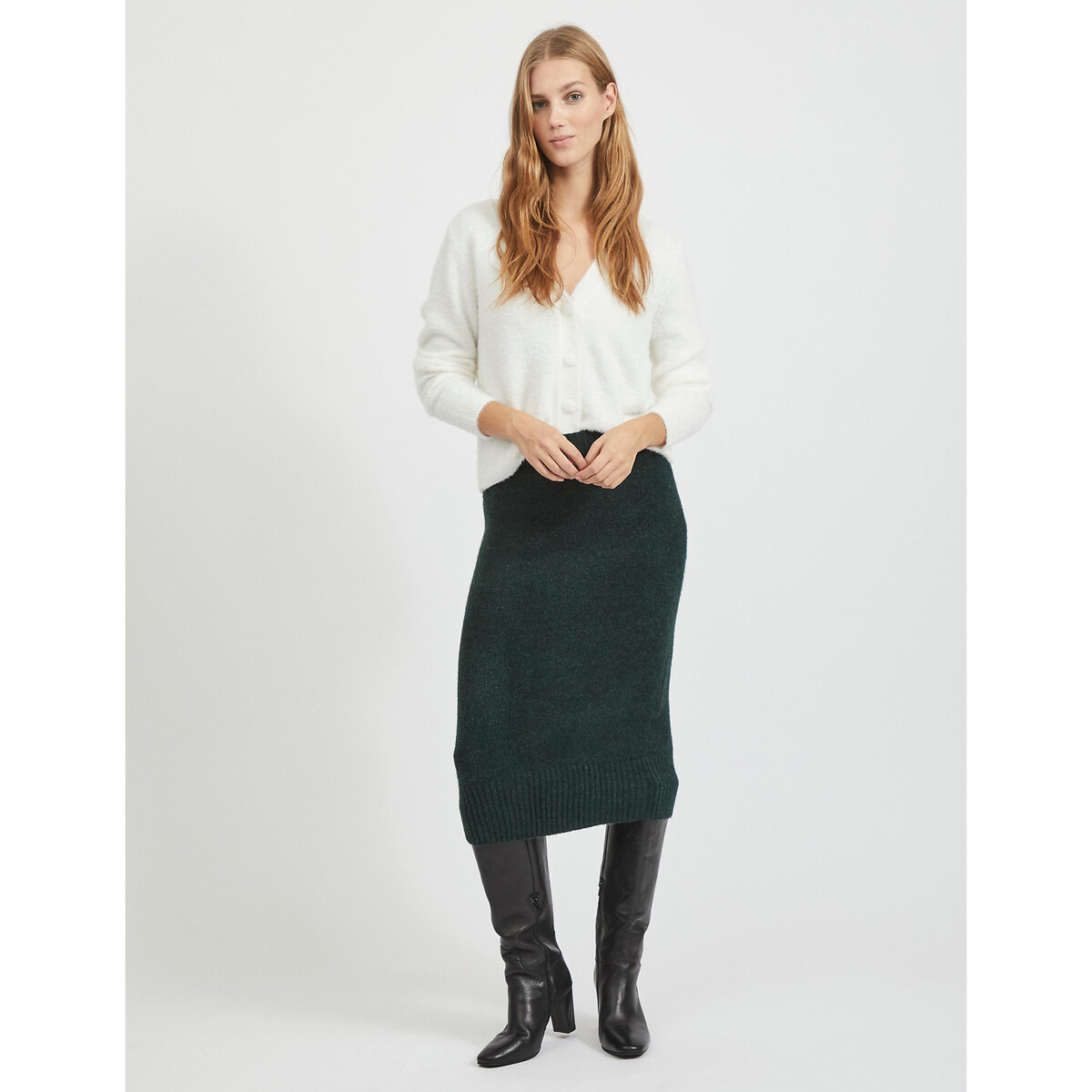 

Юбка LaRedoute, Зеленый, Юбка Длинная XS зеленый