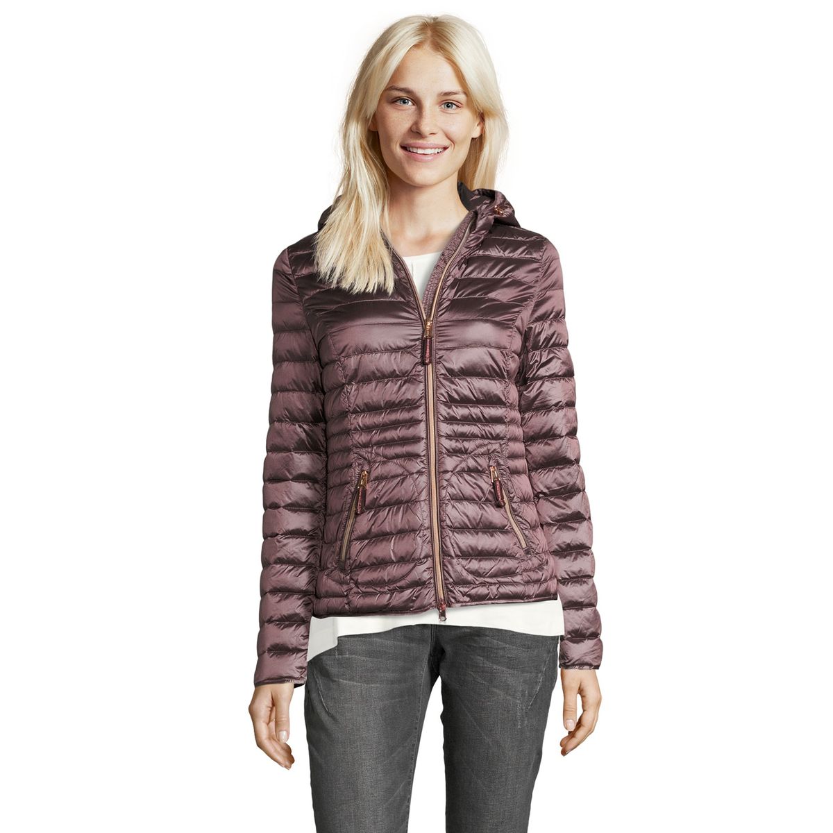 Veste matelassée à capuche
