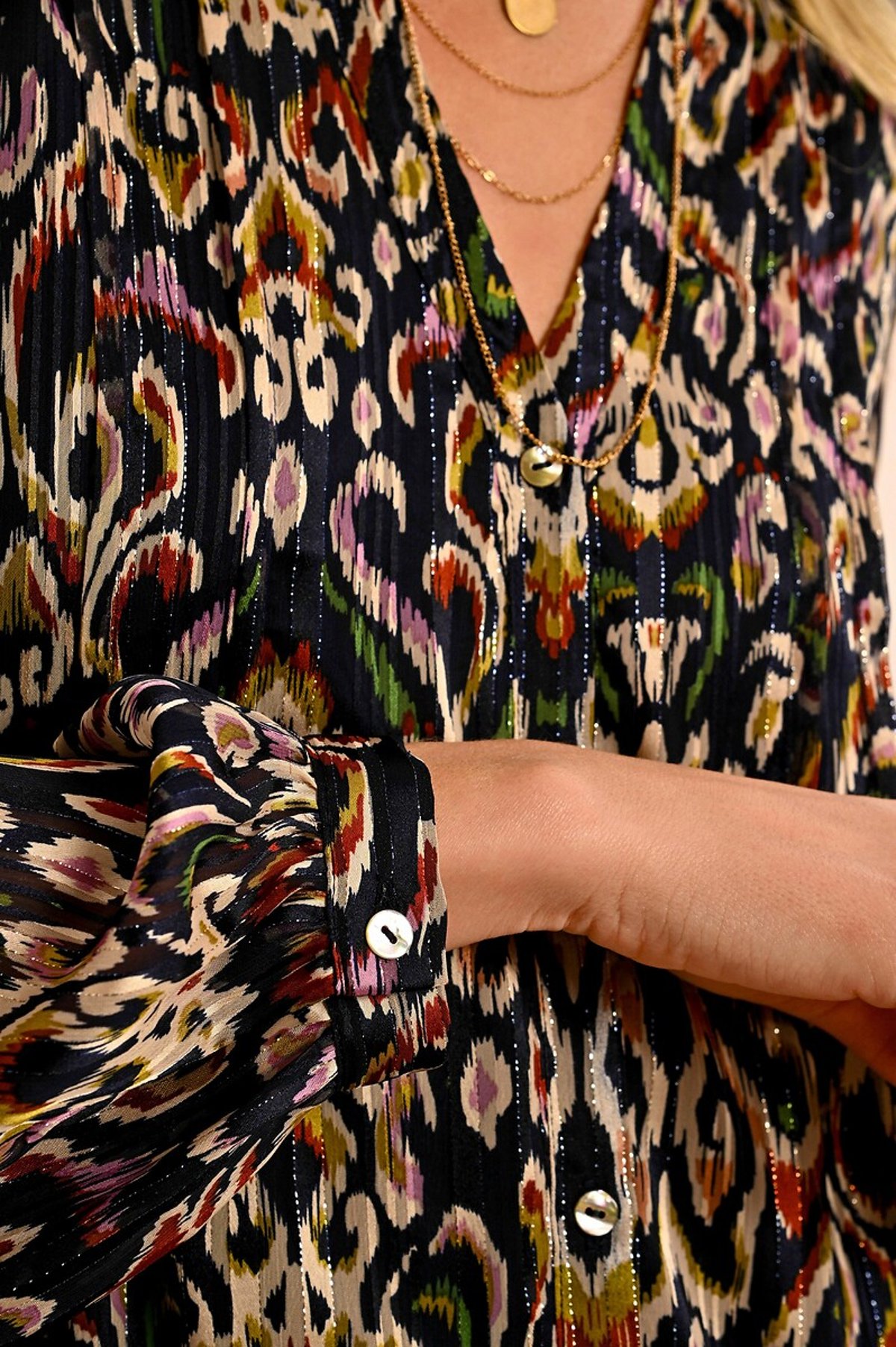 

Платье LaRedoute, Синий, Платье короткое с богемным принтом M синий