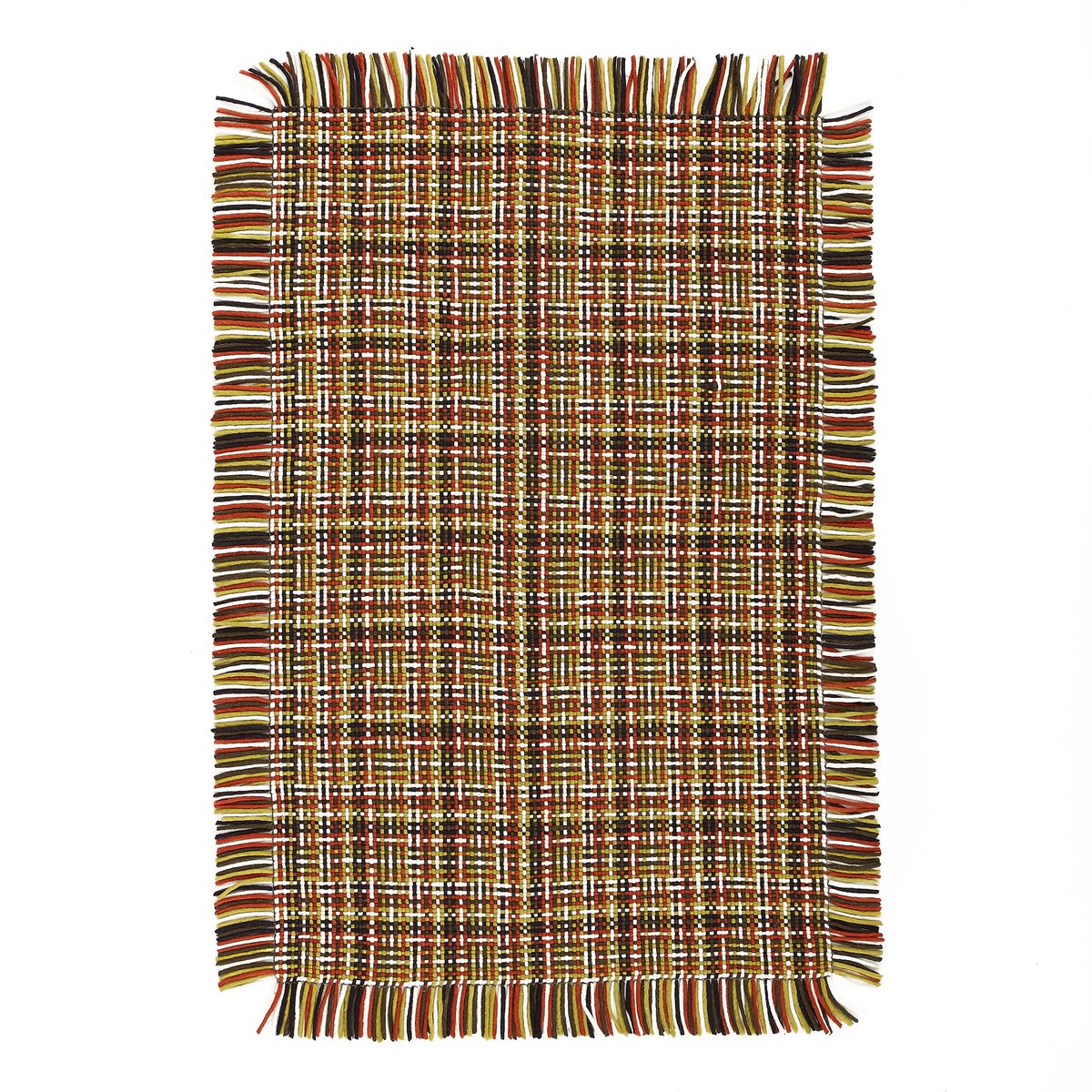 Ковер AM.PM Ковер Плетеный шерстяной Oriflamme 120 x 180 см разноцветный, размер 120 x 180 см