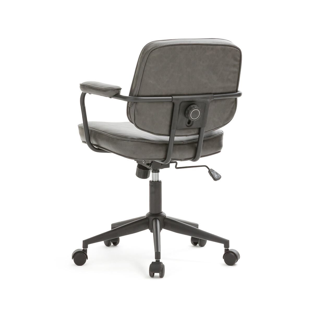 Кресло Офисное винтажное Felipe единый размер серый LaRedoute - фото 3