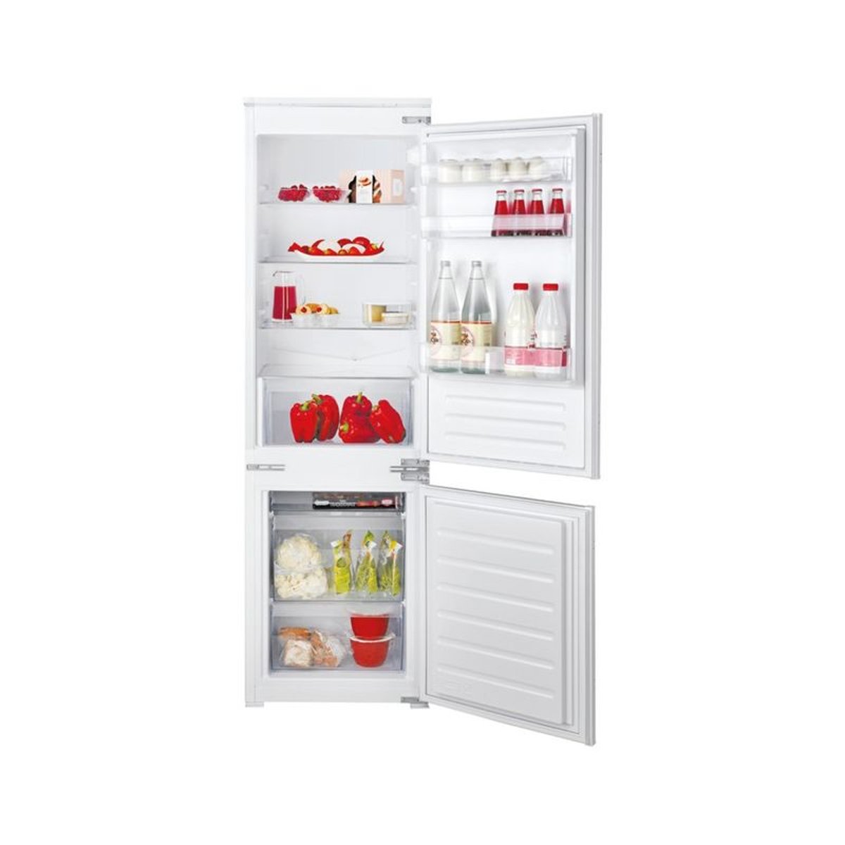 hotpoint - réfrigérateur combiné intégrable 275l a+ - bcb7030aa