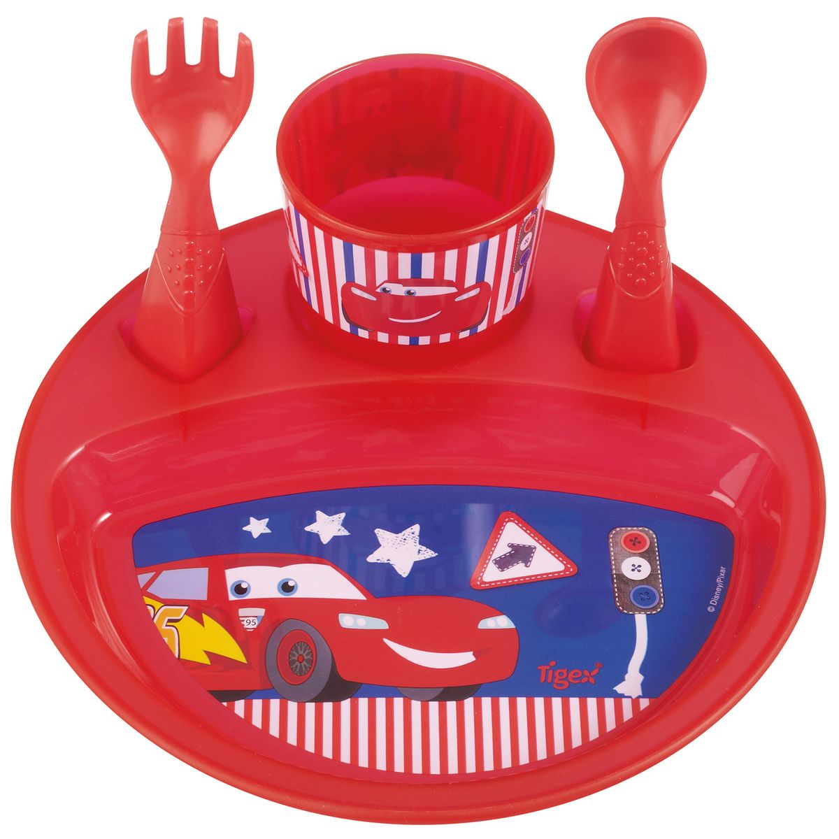 Set de vaisselle Fun Puzzle Cars