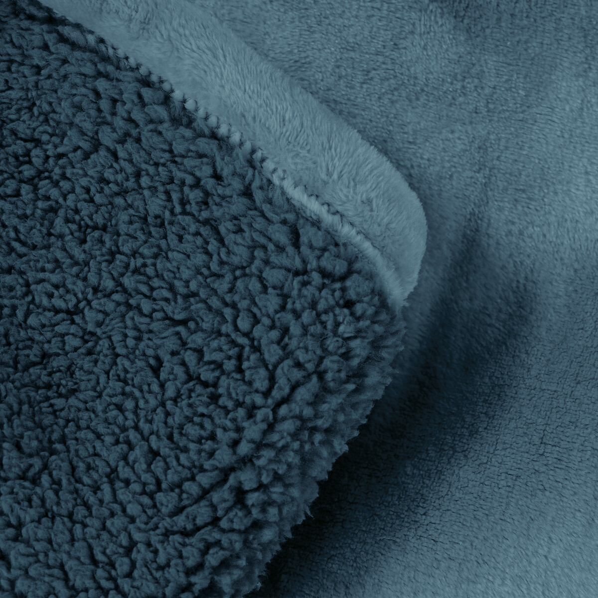 Плед-свитер из флиса размер SM Javi  единый размер синий LaRedoute - фото 5