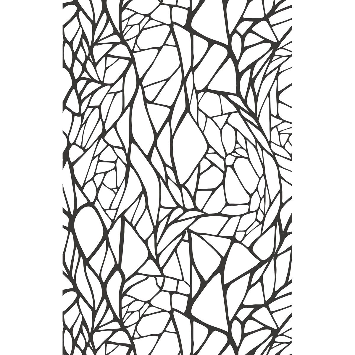 Papier peint intissé rib of leaf