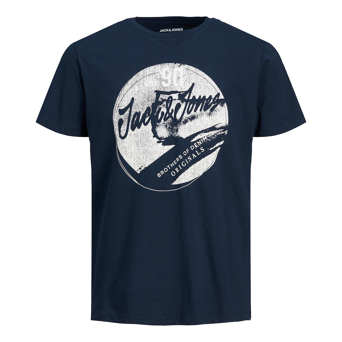 

Футболка JACK & JONES, Синий, С круглым вырезом Dens XS синий