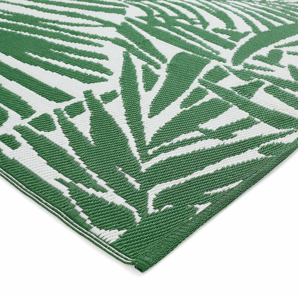 Ковер LaRedoute С рисунком из листьев пальмы IndoorOutdoor Catalpa 120 x 170 см зеленый, размер 120 x 170 см - фото 2