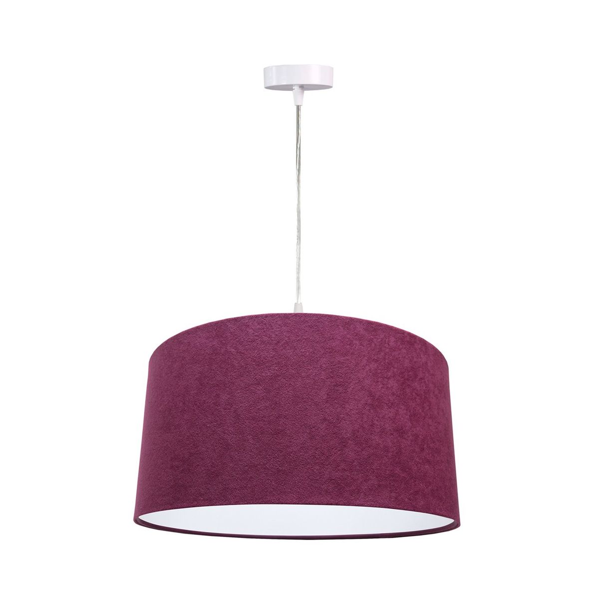 Suspension Classic Velour Violet Avec Intérieur