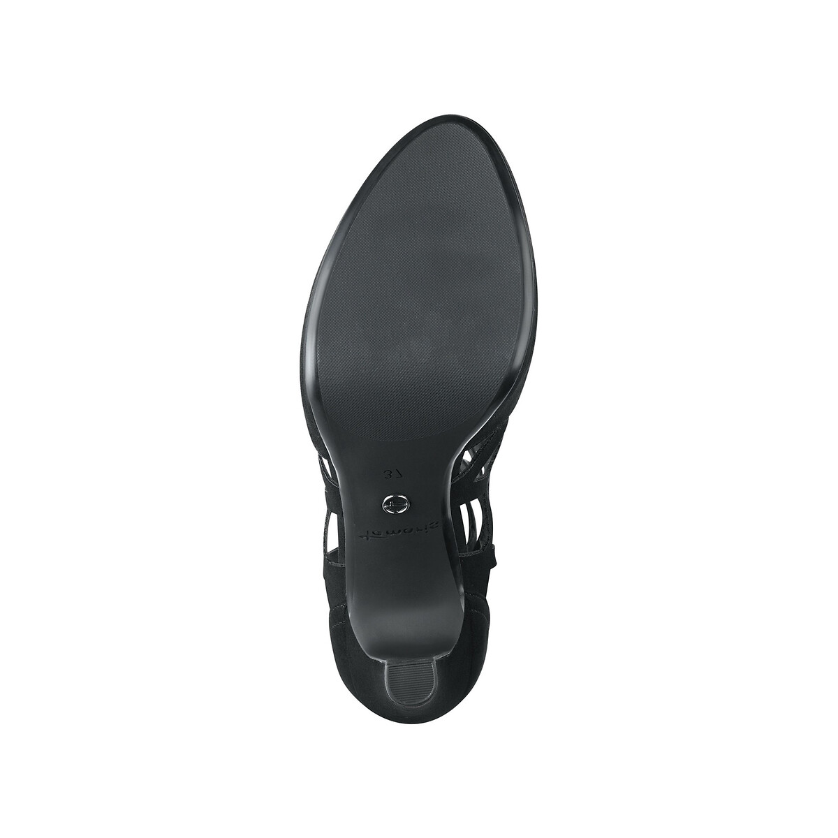Туфли-лодочки закрытые на каблуке  36 черный LaRedoute, размер 36 - фото 5