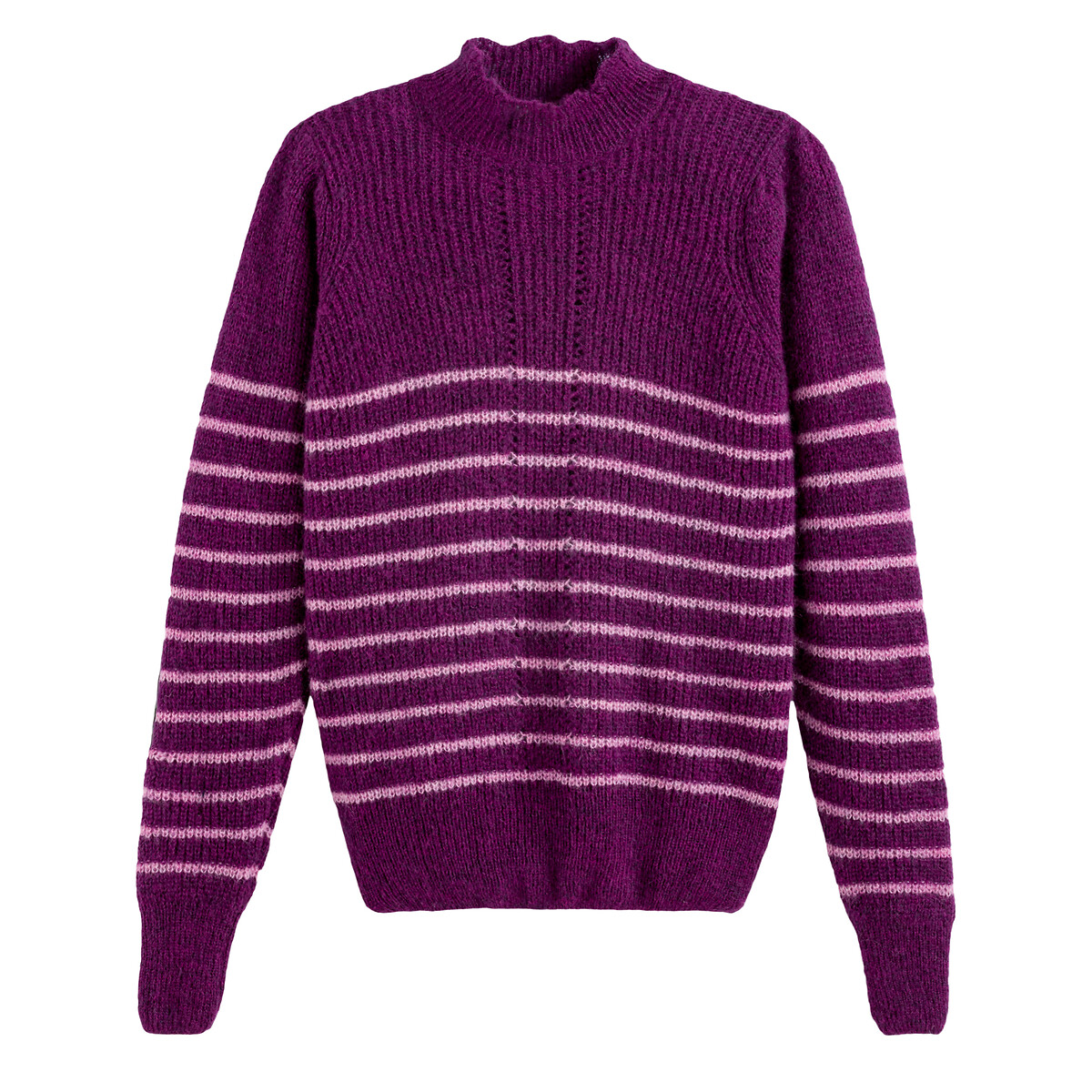 Пуловер LA REDOUTE COLLECTIONS С воротником-стойкой из плотного трикотажа L другие, размер L - фото 5
