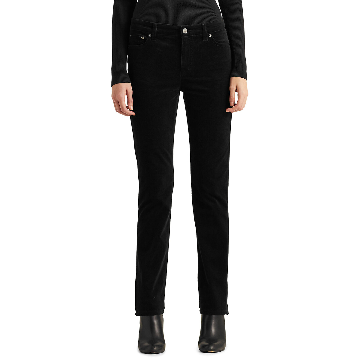 

Брюки LAUREN RALPH LAUREN, Черный, Узкие 36 (FR) - 42 (RUS) черный