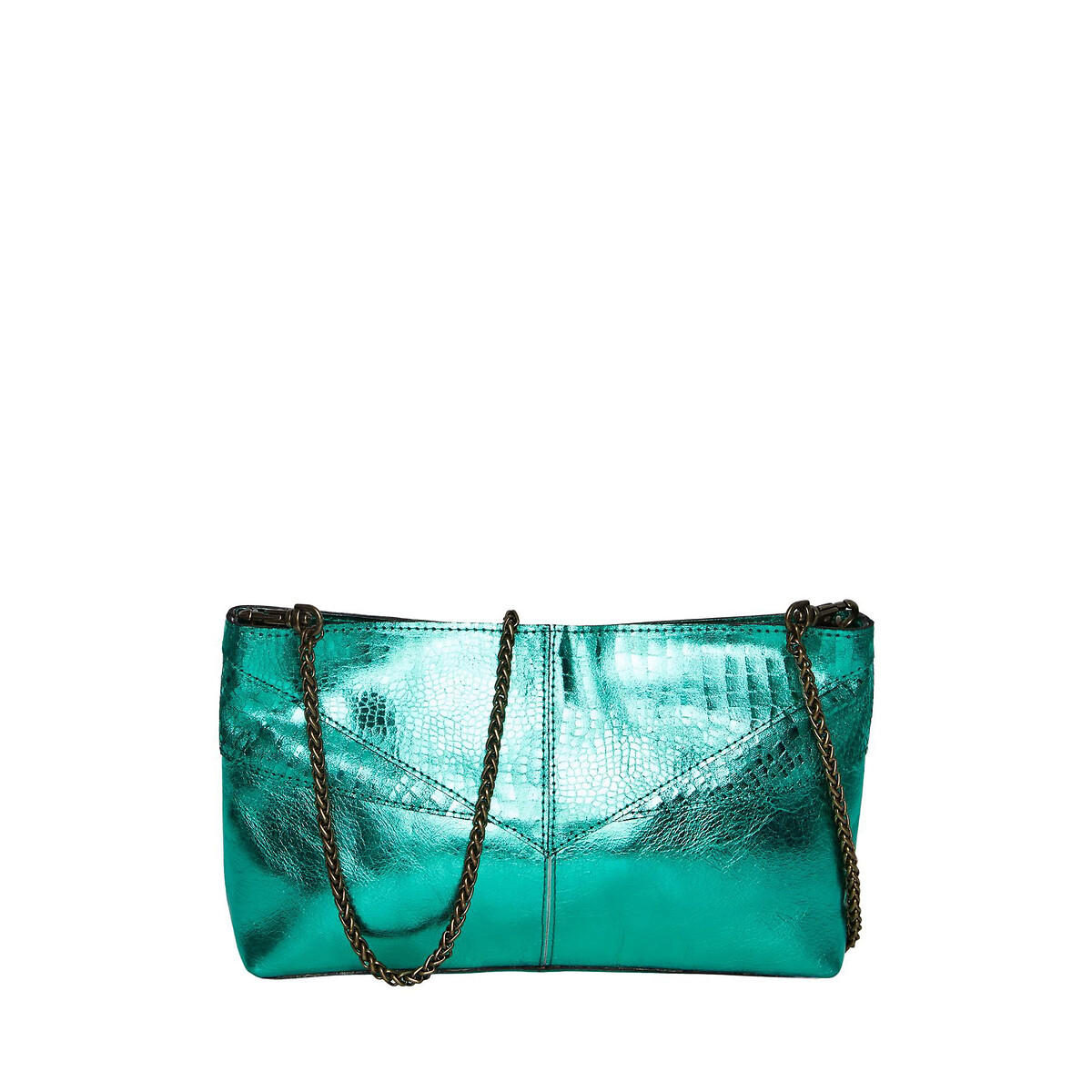 Сумка-клатч из замши Malene единый размер зеленый сумка стеганая из замши единый размер зеленый