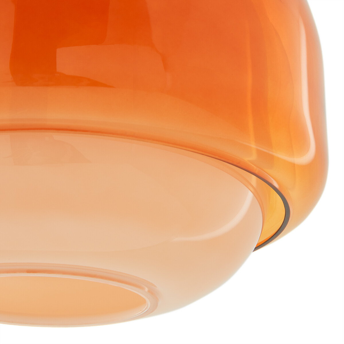Светильник La Redoute Из цветного стекла Kinoko единый размер оранжевый - фото 4