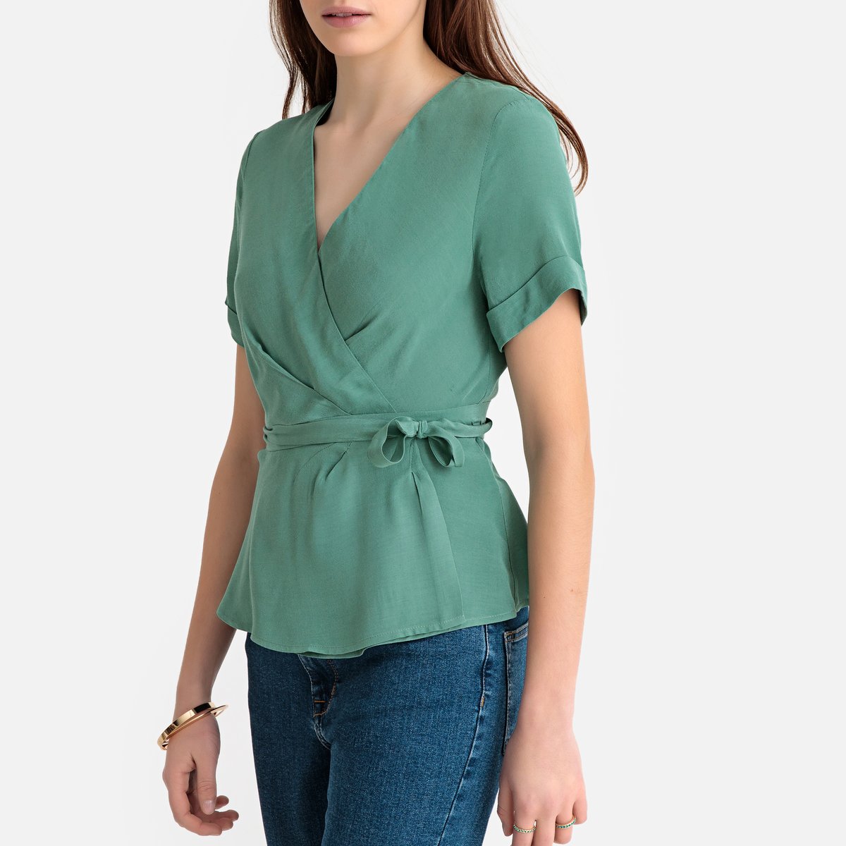 Блузка  - Зеленый цвет