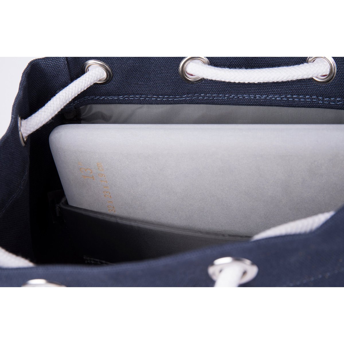 Рюкзак La Redoute STIG  л специально для ноутбука единый размер синий - фото 5
