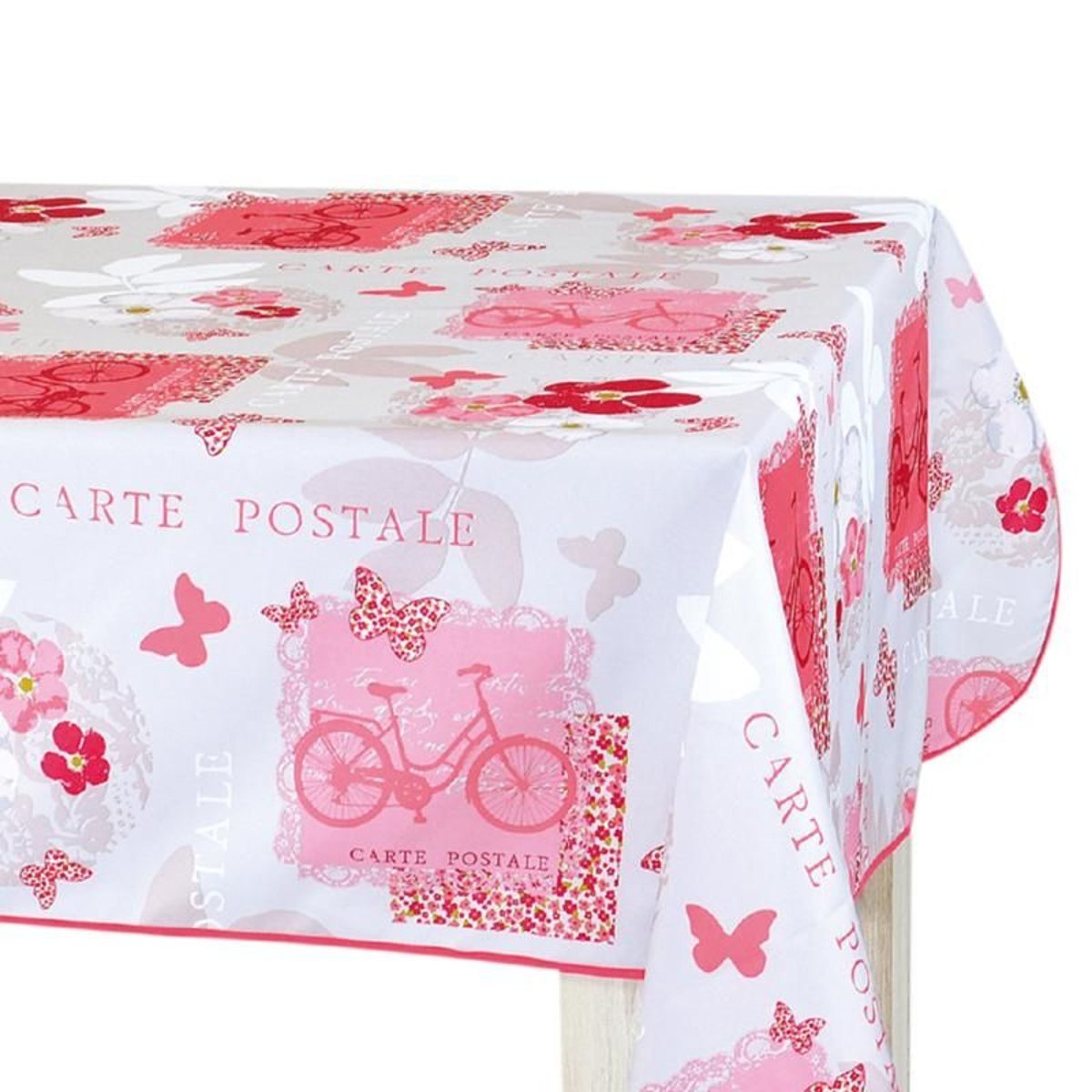 Nappe imprimée carte postale