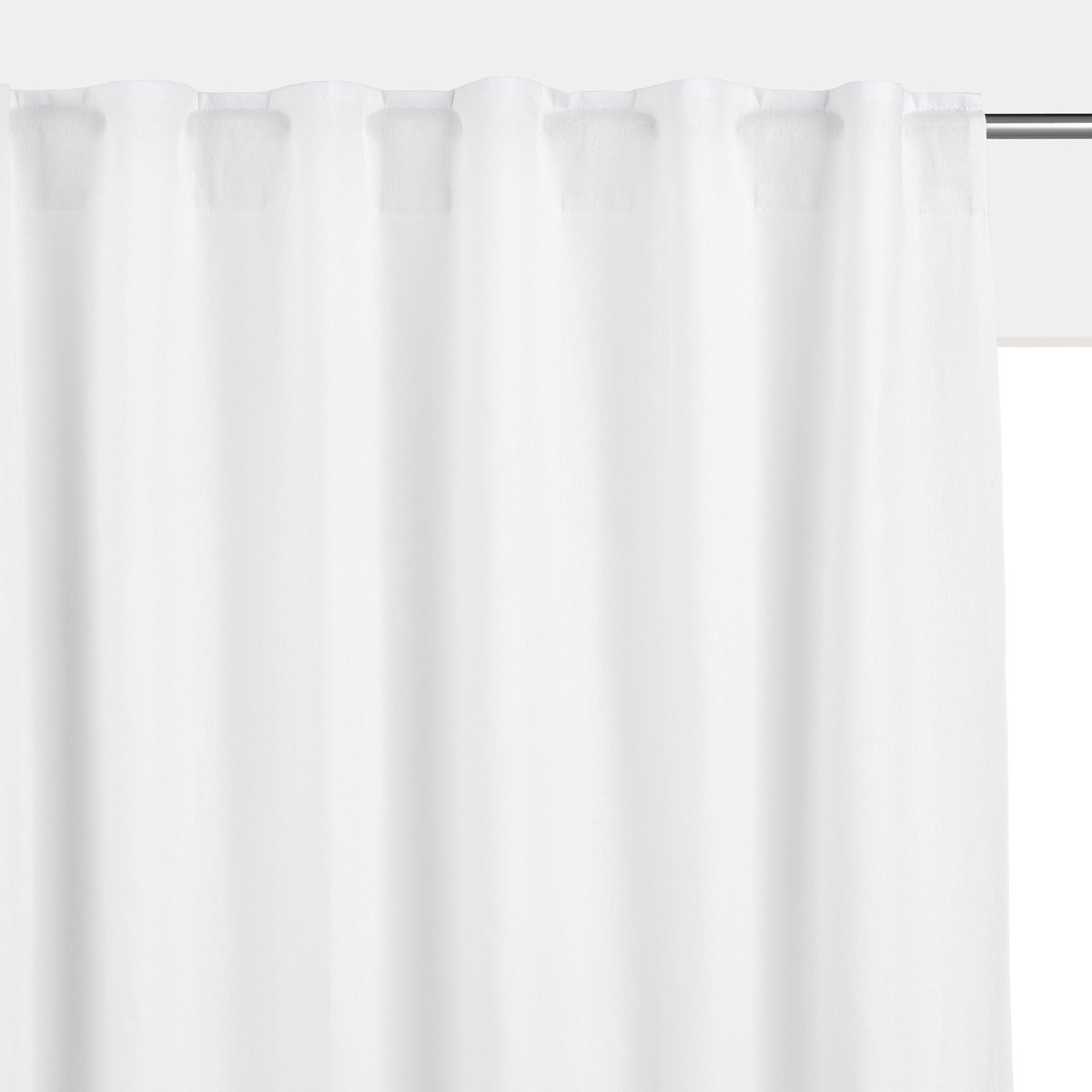 Image of Taima Single Linen/Cotton Concealed Tab Curtain