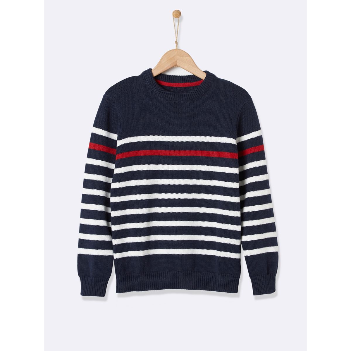 Pull marinière garçon