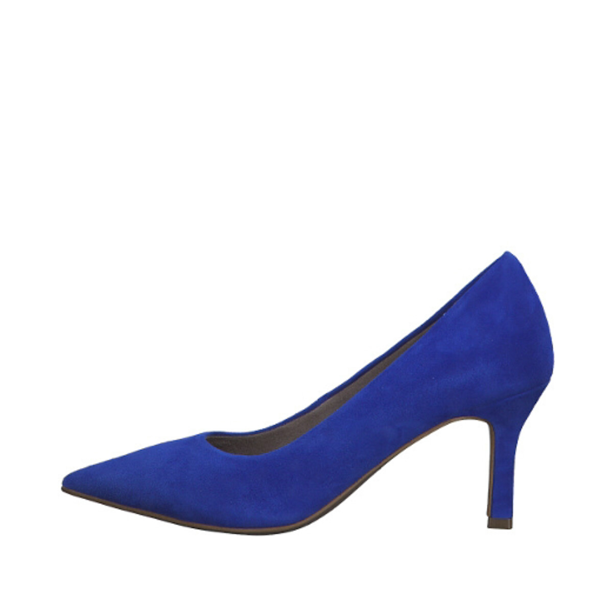 Туфли Кожаные на каблуке 36 синий LaRedoute, размер 36 - фото 4