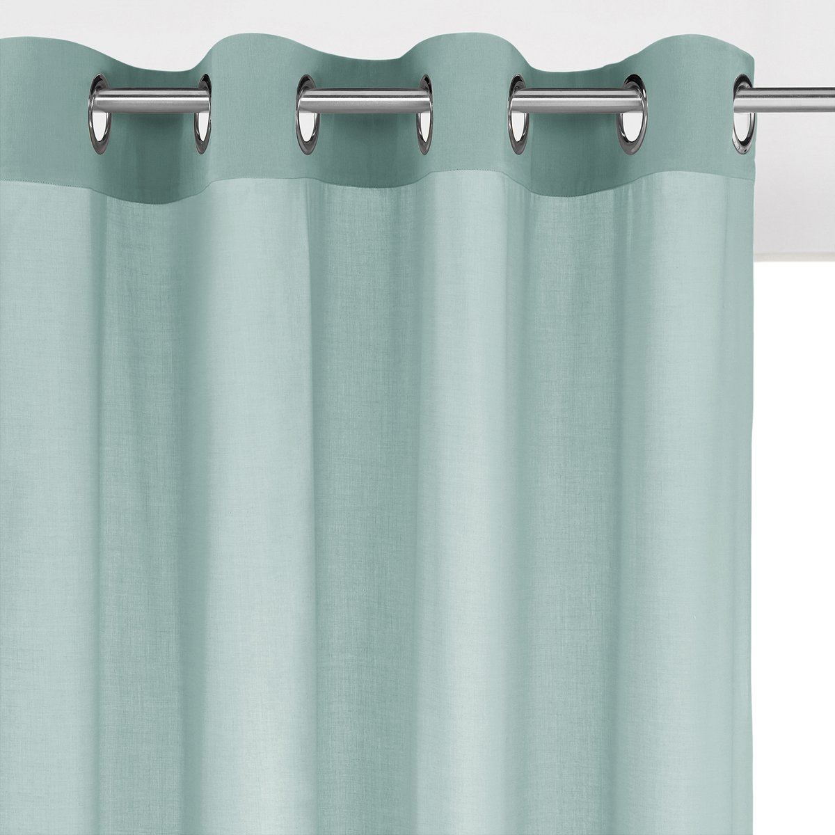 Image of Scenario Cotton Voile Panel with Eyelets