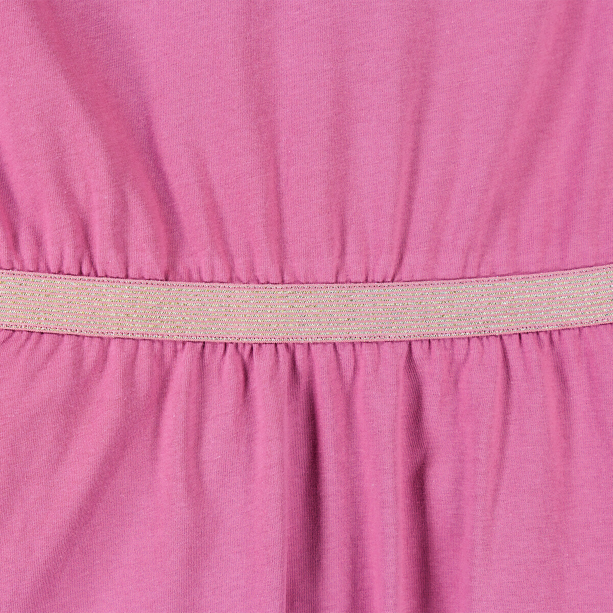 Платье С круглым вырезом и длинными рукавами 5 лет - 108 см розовый LaRedoute, размер 5 лет - 108 см - фото 4
