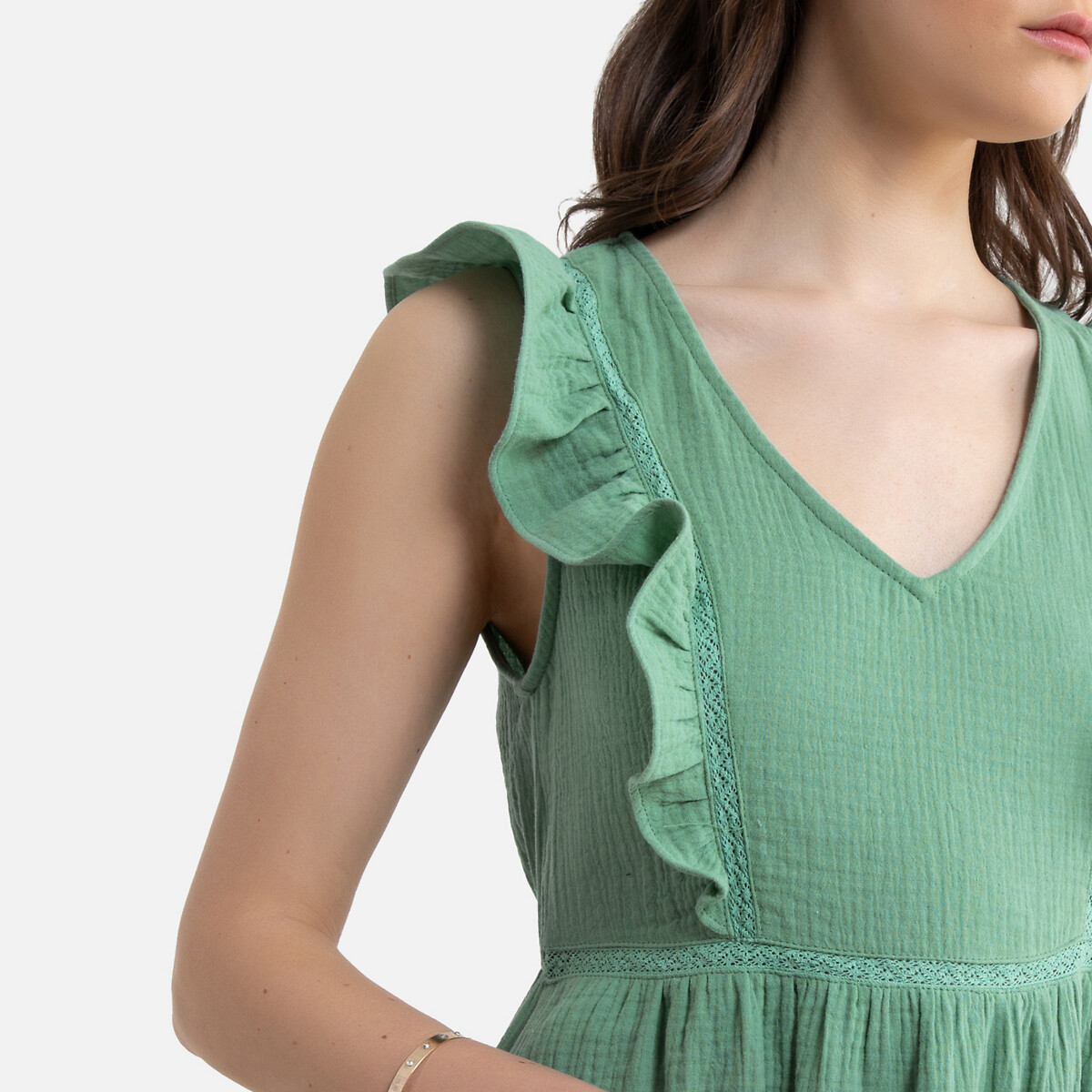 Платье LaRedoute Без рукавов GALANT M зеленый, размер M - фото 2