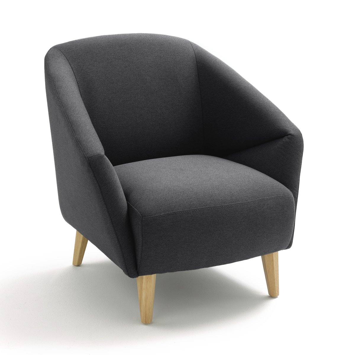 Кресло La Redoute HEXO 1-мест. серый, размер 1-мест. - фото 1