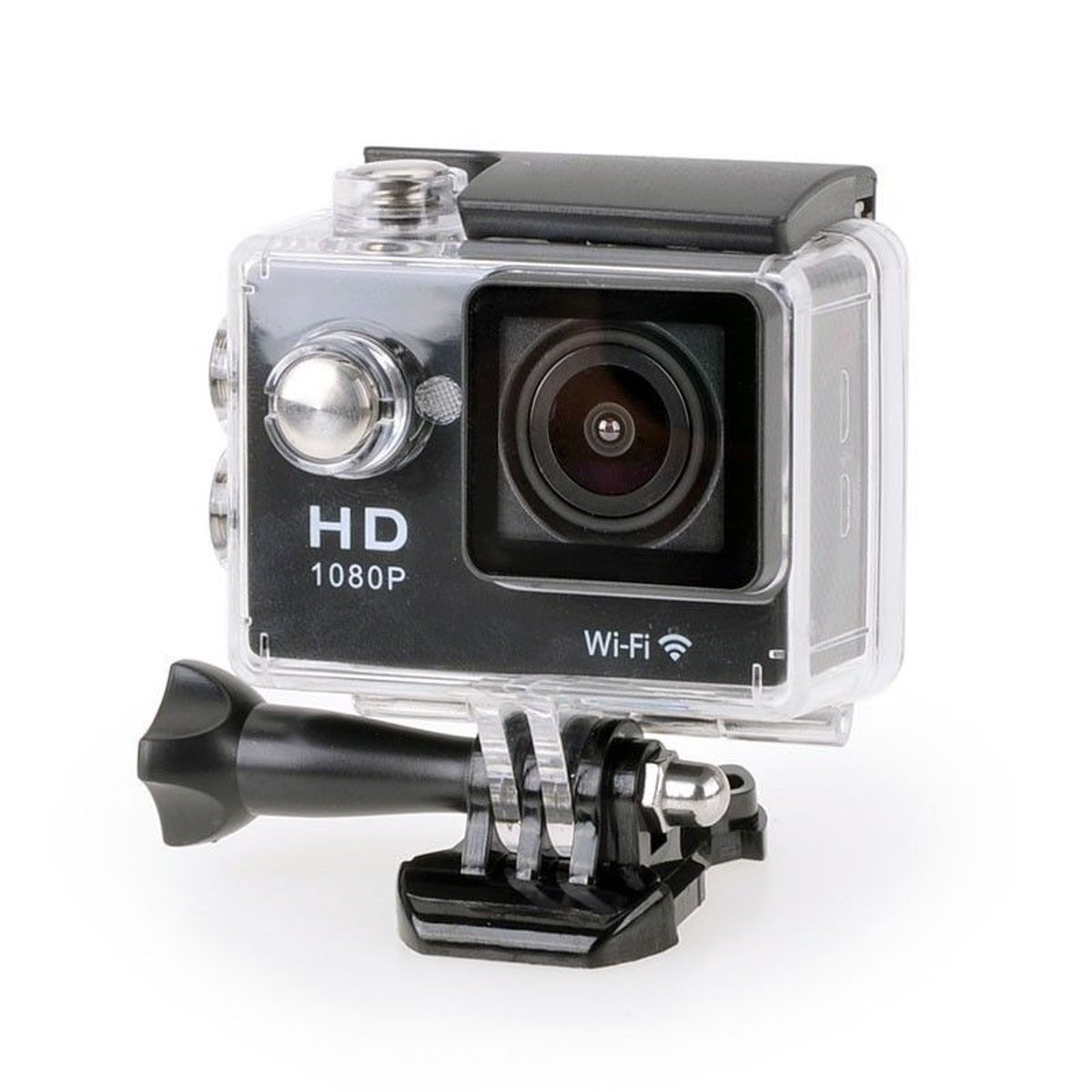 Caméra sport étanche WiFi 2' Full HD 1080p time lapse 170° noir 8 Go