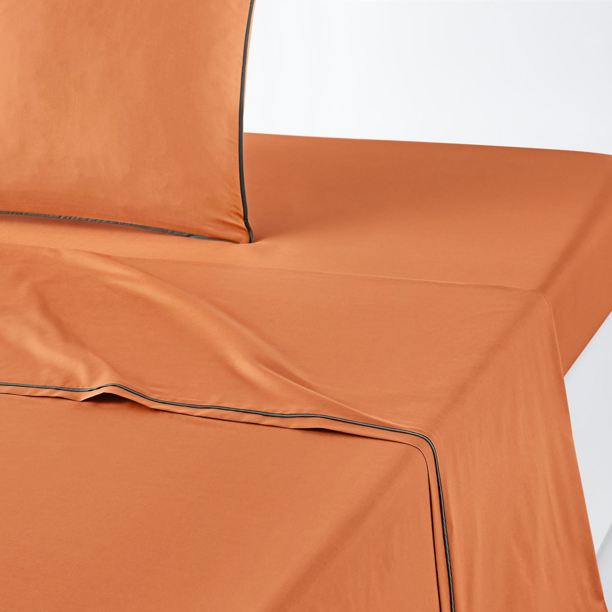 

Простыня La Redoute, Каштановый, Из перкали DUO 270 x 290 см каштановый