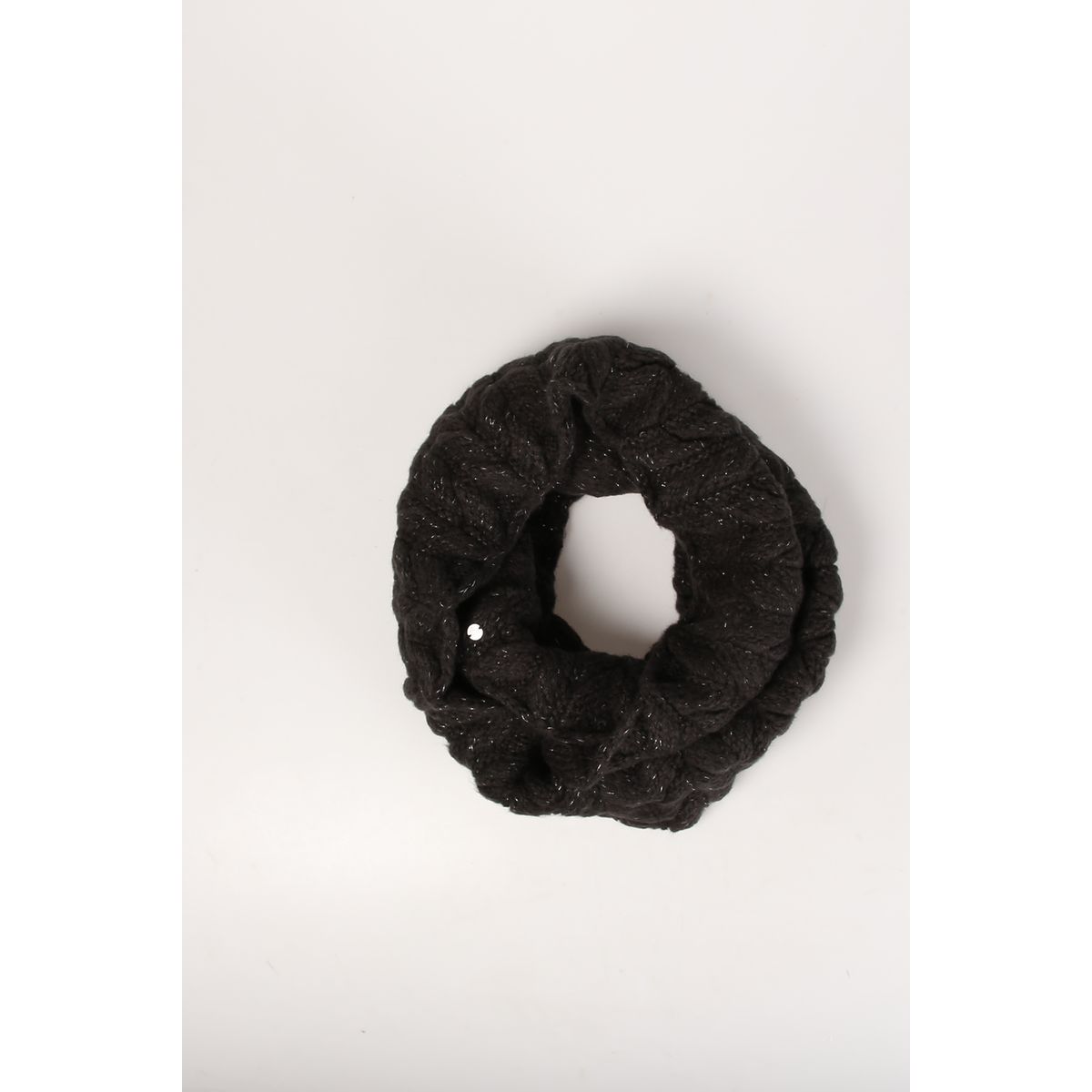 Snood maille métallisée