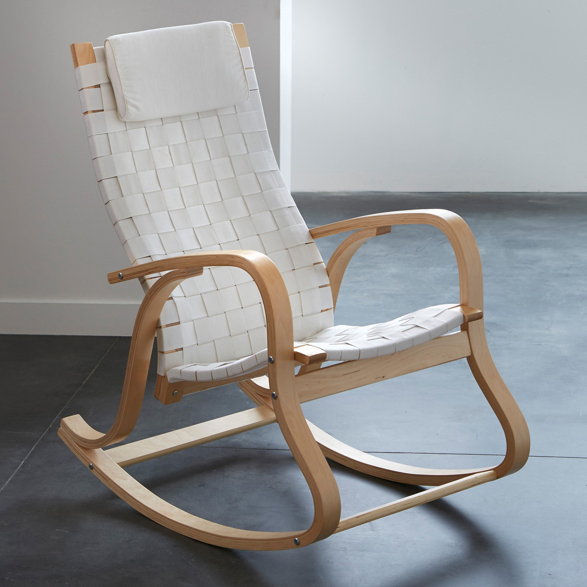 Кресло-качалка дизайнерское Jimi единый размер белый кресло brabix samba cf 106 box 2 бежевый