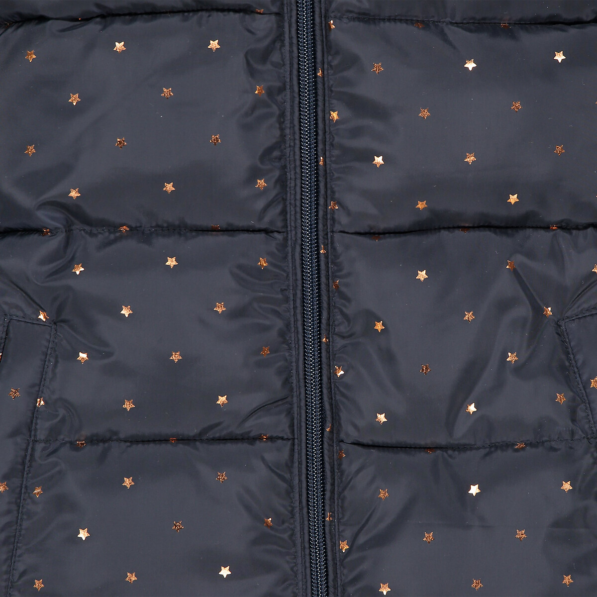 Куртка La Redoute Стеганая с капюшоном с принтом звезды  12 лет -150 см другие, размер 12 - фото 5