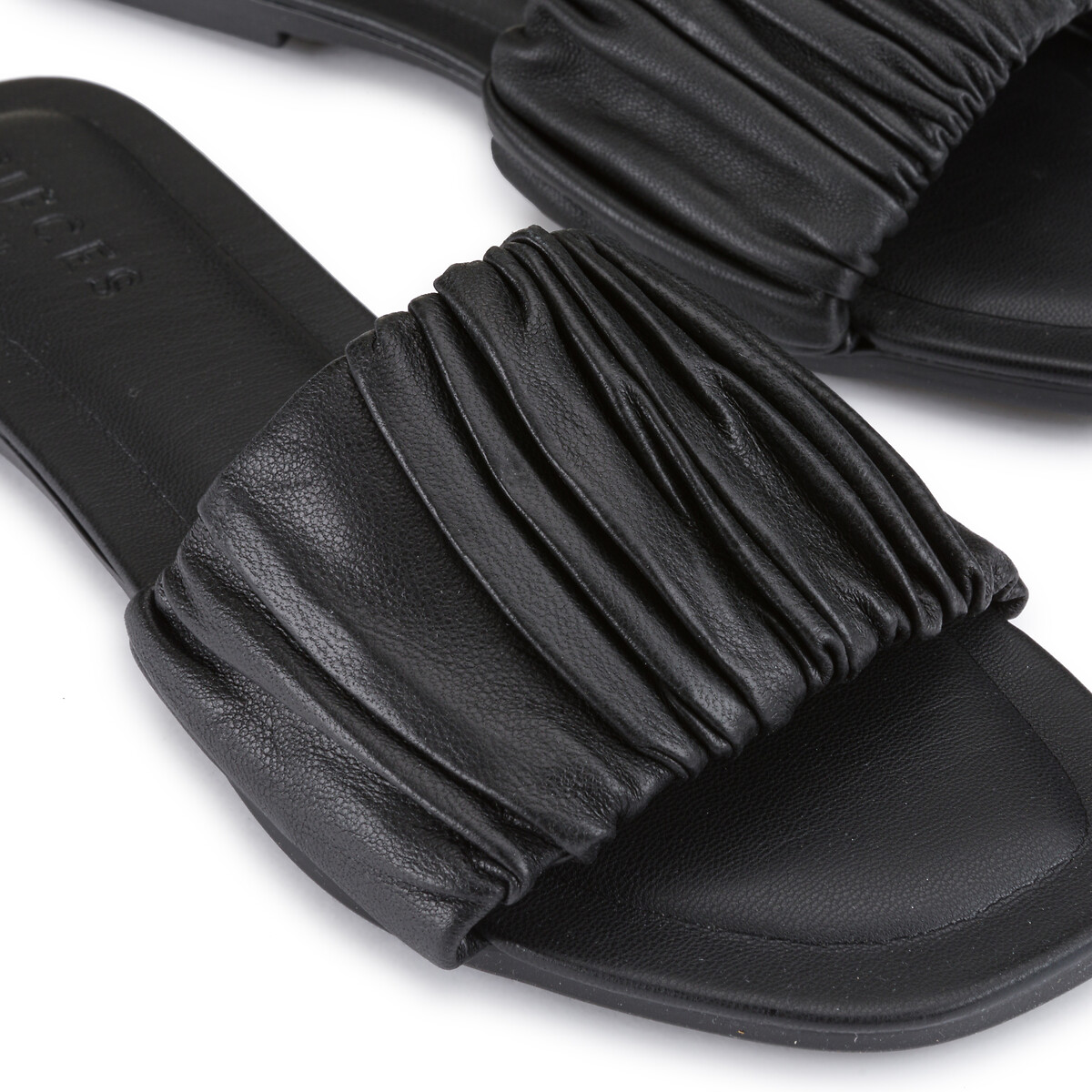 Туфли Без задника Cissy 38 черный LaRedoute, размер 38 - фото 4