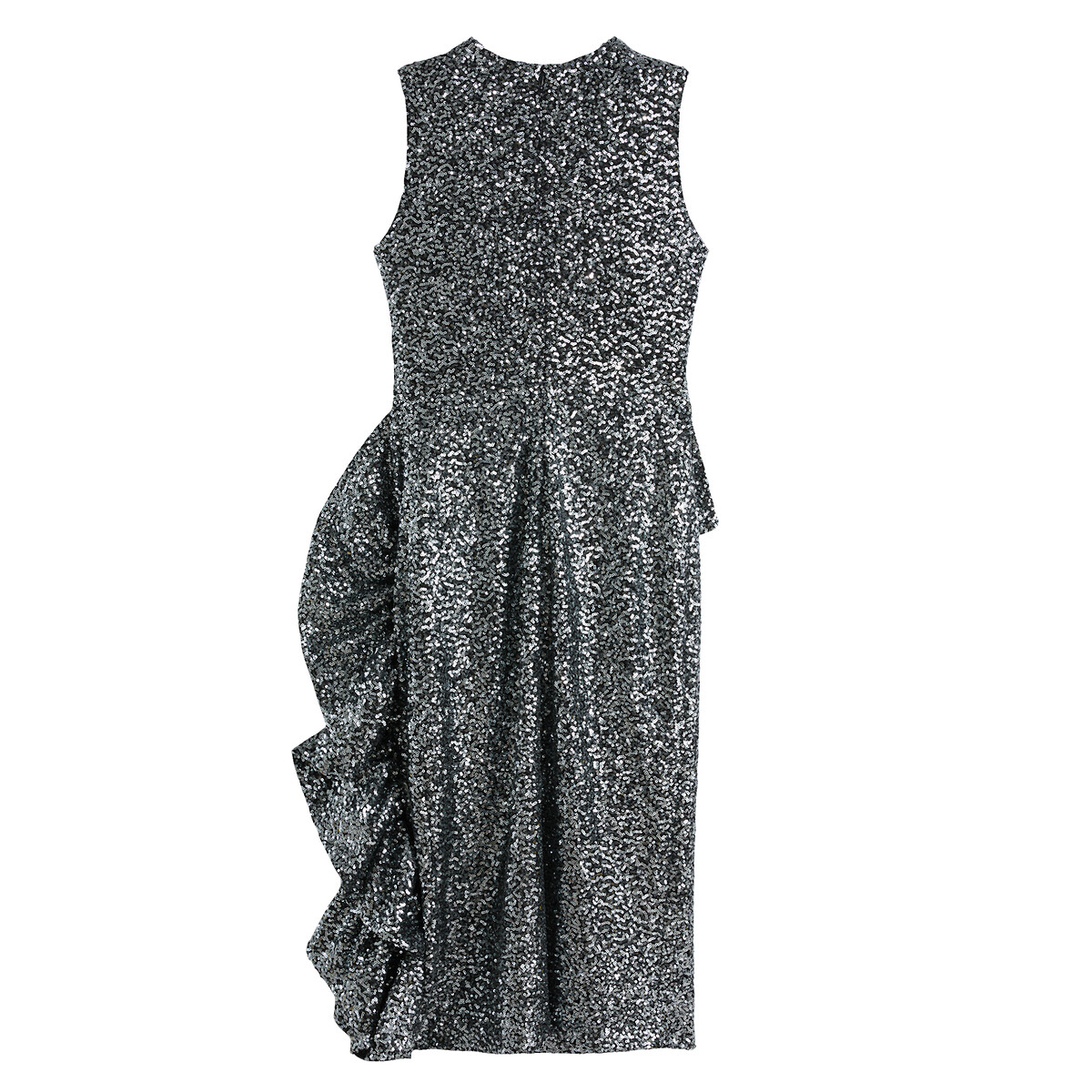 Платье Без рукавов 48 серый LaRedoute, размер 48 - фото 3